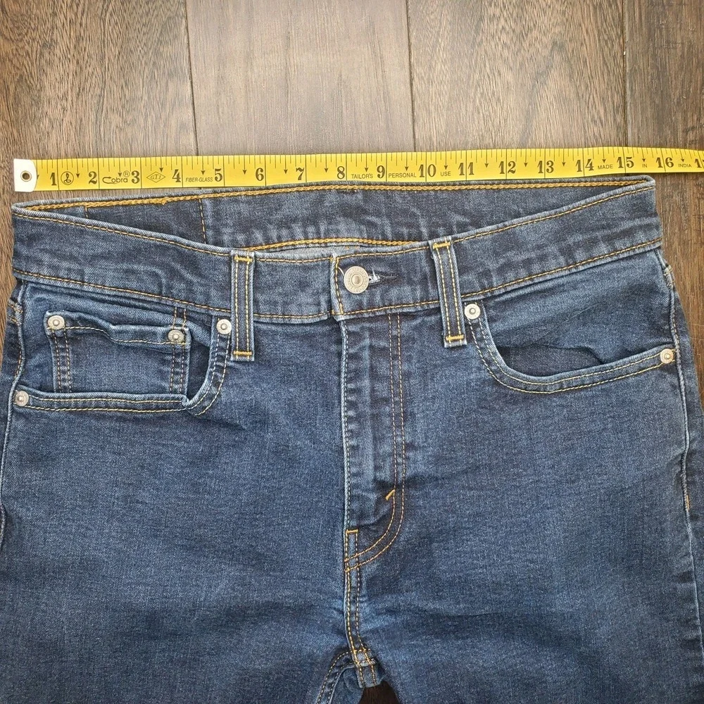 Levis 512 Men's Jeans Size 32x30 Blue Medium Wash Slim Taper Fit Classic Denim